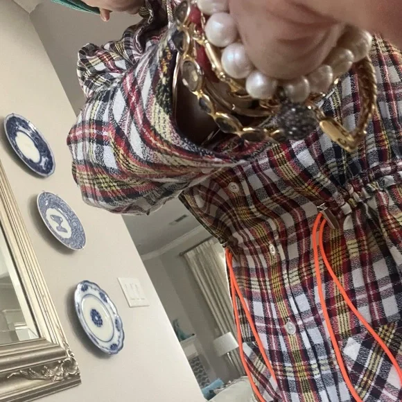 Veronica Beard checkered dress or jacket. - Picture 2 of 9